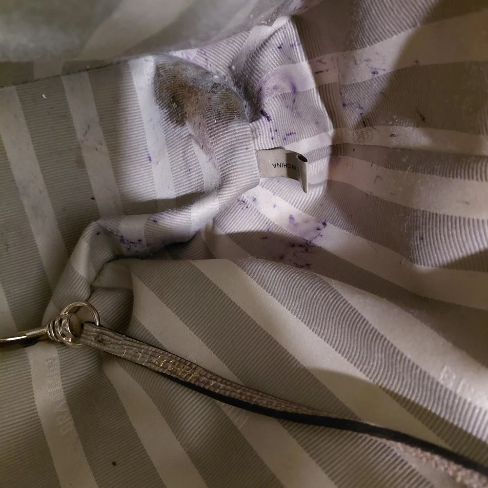 Brahmin Black and Gold Croc-Embossed Tote with Tassel - Picture 16 of 16